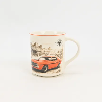 Vintage Car Adventure Mug-3