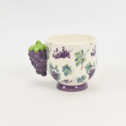 Colorful Orchard Mug- Grape