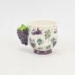 Colorful Orchard Mug- Grape