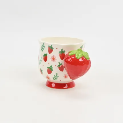 Colorful Orchard Mug- Strawberry