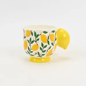 Colorful Orchard Mug- Lemon