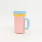 Macaron-style Color-block Mug-1