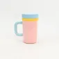 Macaron-style Color-block Mug-1