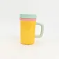 Macaron-style Color-block Mug-2