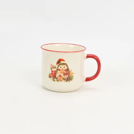 Merry Christmas Mug- Hedgehog