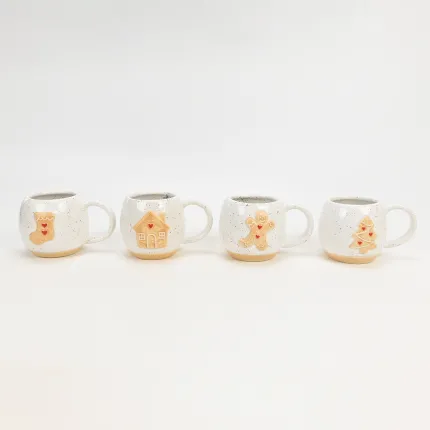 Cozy Christmas Mug-Gingerbread Man