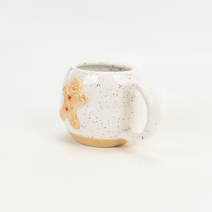 Cozy Christmas Mug-Gingerbread Man