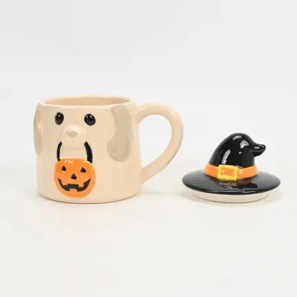 Cute Halloween Dog Mug