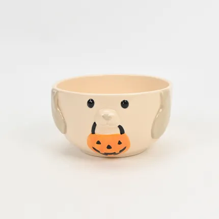 Cute Halloween Dog Bowl