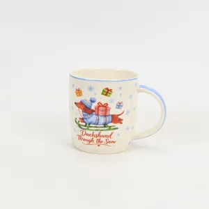 Christmas Dachshund Mug-1