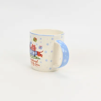 Christmas Dachshund Mug-1