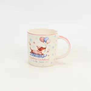Christmas Dachshund Mug-3