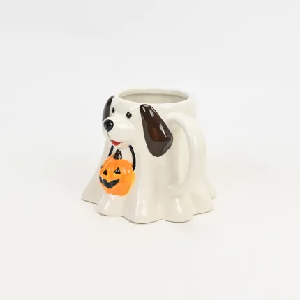 Ghostly Cute Dog Mug