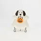 Ghostly Cute Dog Plate