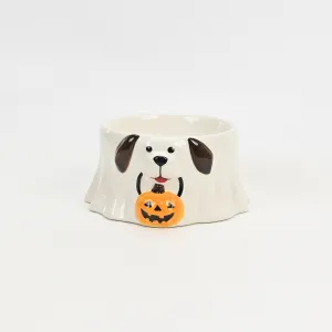 Ghostly Cute Dog Bowl