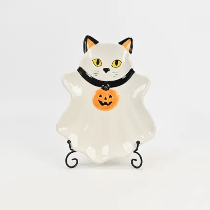 Ghost Cat Plate