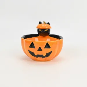 Meow-tastic Halloween Bowl