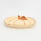 Cozy Autumn Pumpkin Plate