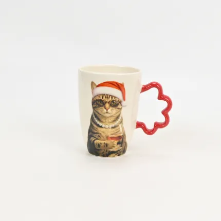 Christmas Cat Mug-1