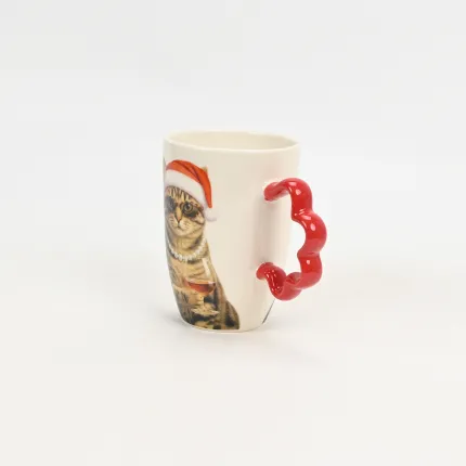 Christmas Cat Mug-1