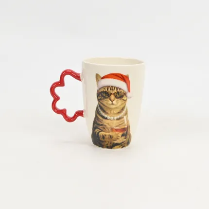 Christmas Cat Mug-1