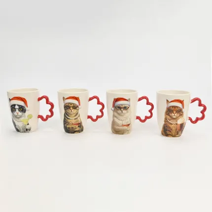 Christmas Cat Mug-4