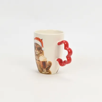 Christmas Cat Mug-3