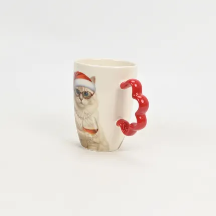 Christmas Cat Mug-4