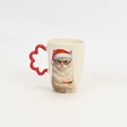 Christmas Cat Mug-4