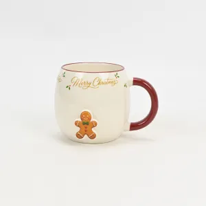 Merry Christmas Mug-Gingerbread Man