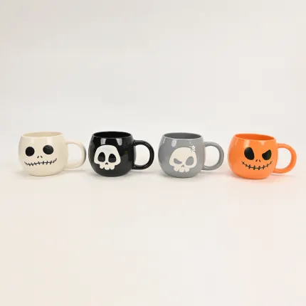 Halloween Skul Mug-4