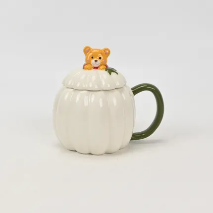 Nona Bear Pumpkin Mug(With lid)