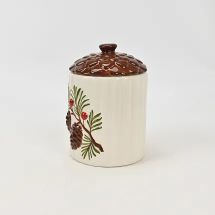 Forest Pinecone Canister