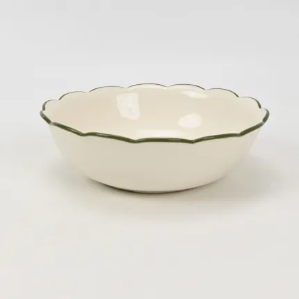Harvest Pumpkin Bowl-Creamy White
