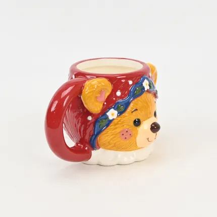 Nona Bear Floral Hat Mug