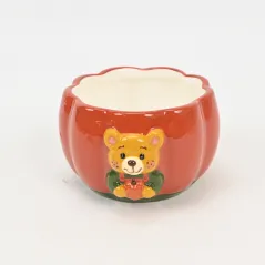 Pumpkin Hugs Nona Bear Bowl