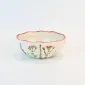 Floral Crackle Glaze Bowl