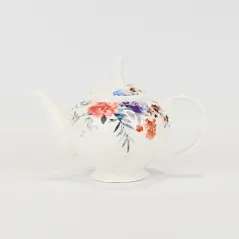 Watercolor Floral Pot
