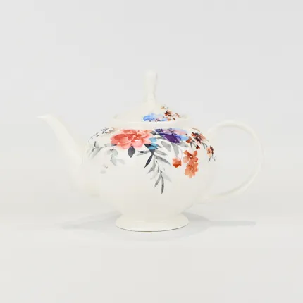 Watercolor Floral Pot