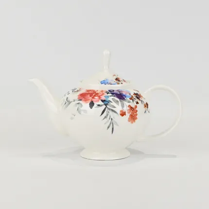 Watercolor Floral Pot