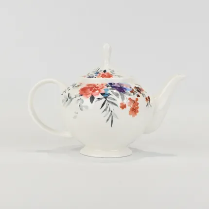 Watercolor Floral Pot