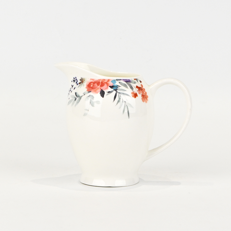 Watercolor Floral Creamer