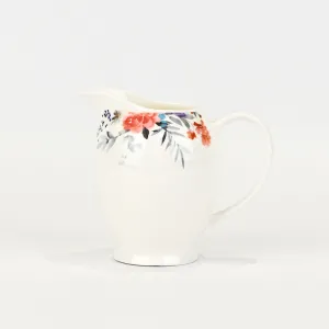 Watercolor Floral Creamer