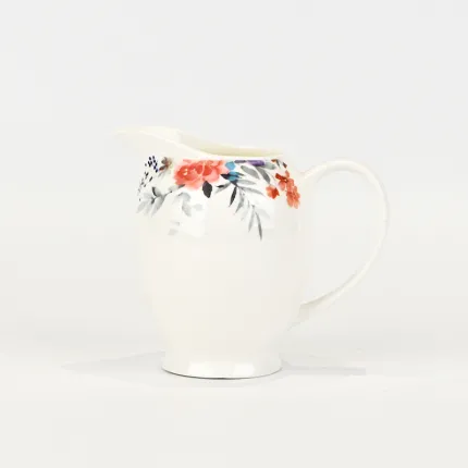Watercolor Floral Creamer