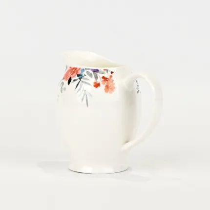 Watercolor Floral Creamer