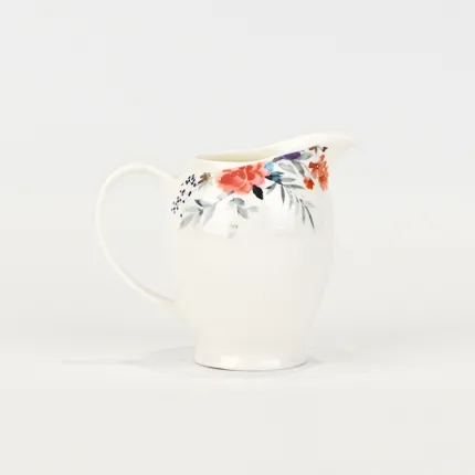 Watercolor Floral Creamer