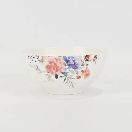 Watercolor Floral Bowl