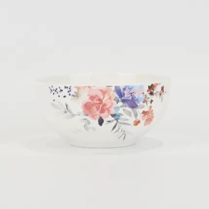 Watercolor Floral Bowl