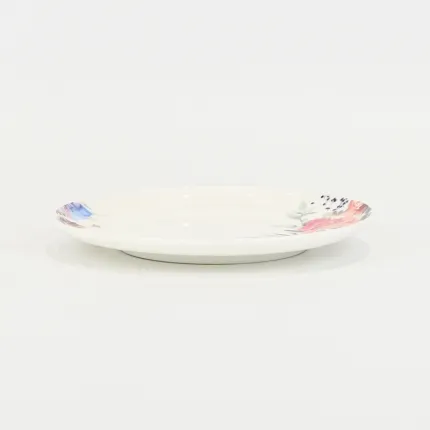 Watercolor Flower Plate