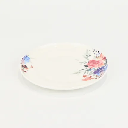 Watercolor Flower Plate